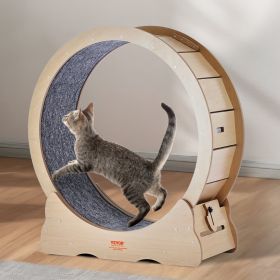 Cat Exercise Wheel Large Cat Treadmill Wheel For Indoor Cats 35.8 Inch