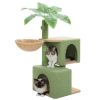 Cats Cactus Cat Tree with Cat Condos for Indoor
