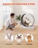 VEVOR Cat Exercise Wheel 31.5 in Large Indoor Cat Running Wheel Treadmill White