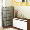 8 Panel Pet Playpen Play Yard Fence Home DIY Heavy-Duty Metal Foldable Indoor Outdoor 47"H