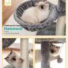 Cat Tree Tower with Scratching Platform & Hammock