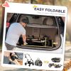 3 in 1 Dog Stroller with Detachable Cabin, 4 Wheel Folding Lightweight Pet Stroller for Small Dogs, Gray