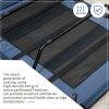 48" X 36" X 9" Elevated Pet Bed with Carrying Bag, Dark Blue
