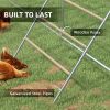 Chicken Roost for Coop, Jungle Gym Roosting Bar, 55" x 33.75"