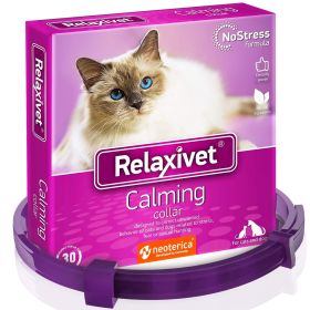 Cat Calming Collar Pet Anti Anxiety Products Feline Calm Pheromones Collars Cats Stress Relief Comfort Helps with Pee New Zone Aggression Fightin