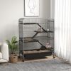 53.5"H Small Animal Cage 5-Level Metal Ferret Cage for Rabbits