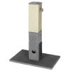 31 Inch Tall Cat Scratching Post Claw Scratcher with Sisal Rope and 2 plush Ball