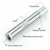 3 in1 1mw USB Rechargeable Pet Toy Pen Flashlight Red laser Beam UV Light 3-Modes Lamp