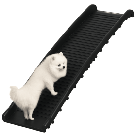 Pet Ramp for Dogs 61 Inch Long, Dog Ramps for Car, Truck, SUV, Foldable Portable