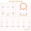 3 Piece Dog Agility Training Equipment for Indoor & Outdoor, Dog Agility Equipment Set with High Jump, Jumping Ring, Weave Poles, Storage Bag, Withe