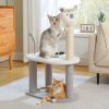 Indoor Alpaca-Shaped Cat Tree with Sisal Scratching Post