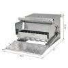 30 lbs Capacity Automatic Chicken Poultry Feeder with a Galvanized Steel and Aluminium Build, Weatherproof Design