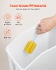 4.5Gal/20Lx2 Large Ingredient Storage Container Airtight Kitchen Flour Bin