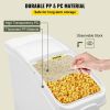 VEVOR 21 Gallon Ingredient Bin with Scoop 400 Cup Ingredient Bin with Sliding Lid Commercial Food Storage for Kitchen