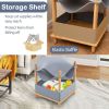 Creative Cat House with Semi-enclosed Condo