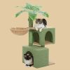 Cats Cactus Cat Tree with Cat Condos for Indoor