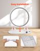 VEVOR Cat Exercise Wheel with Pedometer 40.8" Cat Treadmill for Pet Health White