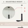 PawHut Giant Cat Extravaganza: 110" Floor-to-Ceiling Climbing Toy with Hammock, Scratching Post, Dark Grey
