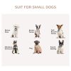 PawHut Heavy-Duty Dog Crate Furniture Large Spacious Interior for Medium Dogs Brown Black