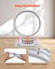 VEVOR Cat Exercise Wheel 31.5 in Large Indoor Cat Running Wheel Treadmill White