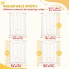 Dog Gate, Walk Through Pet Gate w/ Small Pet Door, Auto Close, for Doorways, House, Stair, 30"-41" W x 42" H