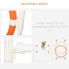 5Pcs Dog Agility Training Equipment with 8.7KG Net Weight, Pet Agility Set with Tunnels, Adjustable Jump Ring, Jumper, Weave Poles, Square Pause Box