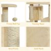 79" Scratching Kitten Tree Condo Kitten Scratch Activity Center Toys Beige