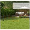 Dog Agility Training Equipment w/ Weave Poles, Adjustable Hurdle, Jump Ring, Pause Box, Whistle, Balls, Carry Bag