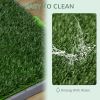 Artificial Grass Pee Pad for Dogs Potty Training, 26" x 16", 2 Packs, Green