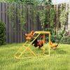 Chicken Activity Play for Healthy & Happy Animals with Chicken Perches & Hen Ladder, Chicken Coop Toy, Yellow