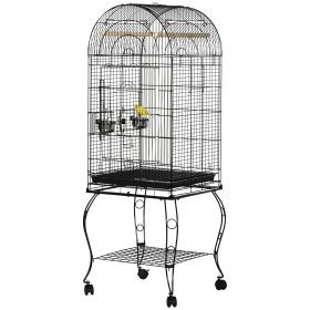 60" Large Bird Cage with Openable Top for Cockatie, Sun Conure