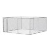172.2 Sq. Ft. Dog Playpen Outdoor with Galvanized Steel Frame, for Small and Medium Dogs, 13' L x 13' W x 5.9' H