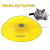 Electric cat toy with four-speed control for amusing cats. Automatic cat spinner cat toy.