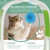 Cat Arch Self Groomer 12.5 Inch High. Cat Scratcher Toy. Self Grooming Cat Brush Arch. Cat Self Groomer for Indoor Cats. Cat Rubbing Post. Cat Groomin