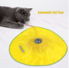 Electric cat toy with four-speed control for amusing cats. Automatic cat spinner cat toy.