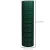 Chicken Wire Fencing 98' x 3', 1" x 0.5" Rectangle Chicken Wire for Crafts Garden Poultry, Metal Hardware Cloth Netting for Chicken Coops, Rabbit Cage