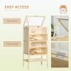 5 Tier Fir Wood Hamster Cage Mouse Rats Small Animals Play House Exercise Activity Center