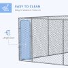 172.2 Sq. Ft. Dog Playpen Outdoor with Galvanized Steel Frame, for Small and Medium Dogs, 13' L x 13' W x 5.9' H