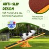 Wood Pet Seesaw Platform Dog Agility Training Equipment Run Game Toy Weather Resistant Pet Supplies Natural