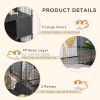 56 Panels Pet Playpen Small Animal Cage for Rabbit