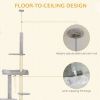 Cat Tree Floor to Ceiling Cat Tower Height Adjustable( 85-101 Inches)