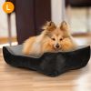 Pet Dog Bed Soft Warm Fleece Puppy Cat Bed Dog Cozy Nest Sofa Bed Cushion Mat For S/M Dog GPCT2112_L