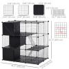 56 Panels Pet Playpen Small Animal Cage for Rabbit
