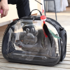 Pet Carrier; Foldable Portable Soft Side; Handbag for pets; Transparent Capsule Pocket Design; for cat Carrier; Dog Carrier; Rabbit Carrier; Suit
