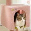 Cactus Cat Tree Tower Cat Condo with Hammock for Indoor