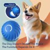 Interactive Bouncing Ball For Dogs,Automatic Smart Toy, Self-moving Rotating Stimulating Pet Entertainment, Noise-Reducing Urchin Cover